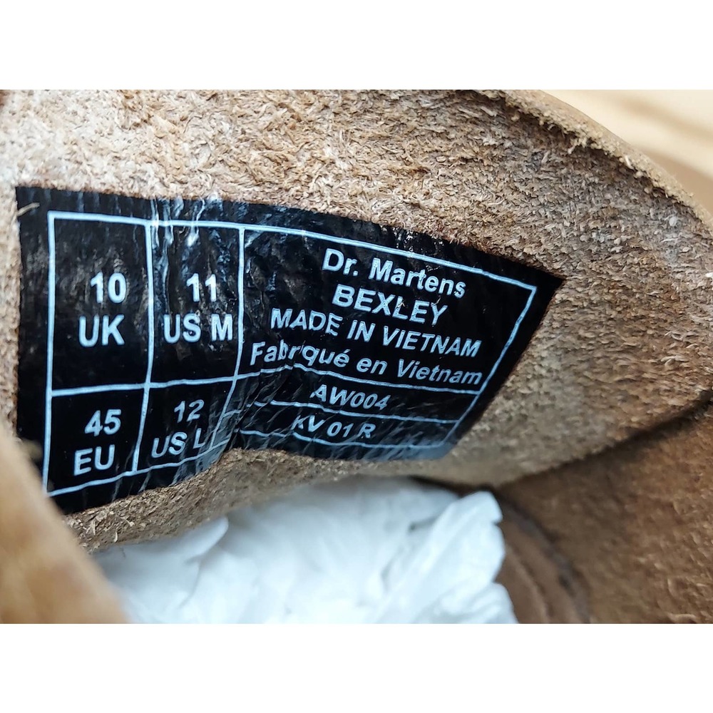 Dr. Martens Vintage Mens Bexley Soft Wair | Brown | Leather Shoes Size 11 - Picture 9 of 11